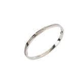 Cartier Small Love Pave Size 16 White Gold Bracelet